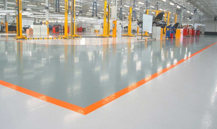 Rising Demand for Sustainable and Durable Flooring materials is anticipated to openup the new avenue for Industrial Flooring Market
