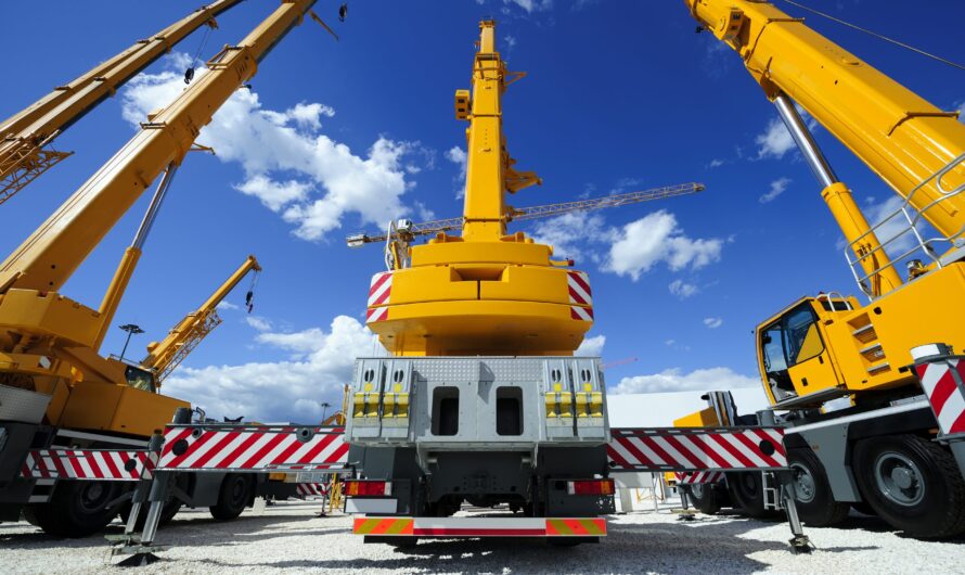 The Global Wheeled Crane Market Is Estimated To Propelled By Increased Demand From Construction Industry